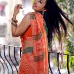 Monami Ghosh Instagram - ফাগুনে হাওয়া…, Wardrobe, mkup n hair by #Momis