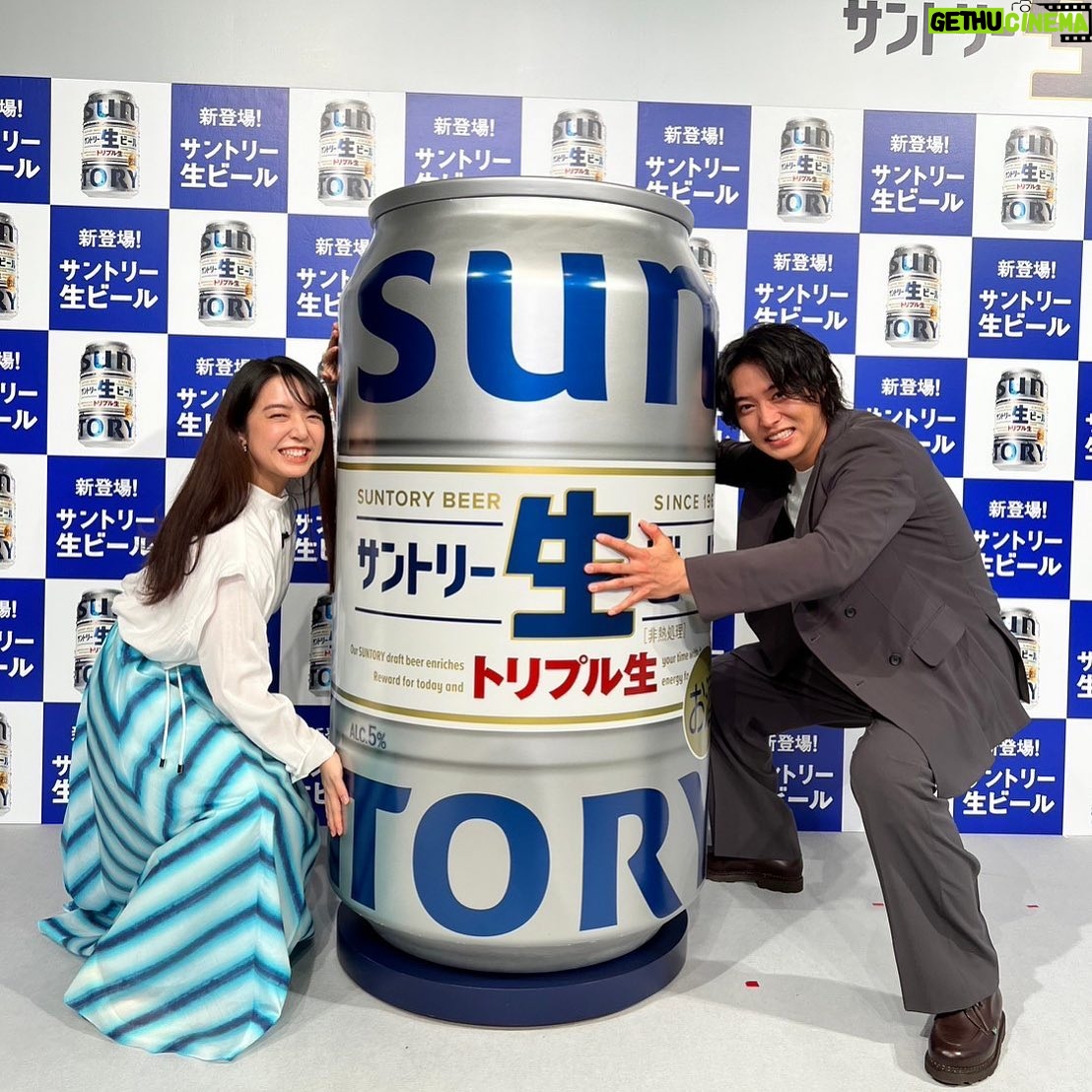 Mone Kamishiraishi - 64.3K Likes - 4月4日から発売のサントリー生ビール、とっても美味しいです。毎日頑張ってる私たち、全員優勝🍺