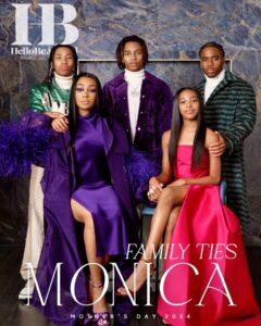 Monica Instagram - Monica Denise Arnold has provided a soundtrack to our lives since her debut album “Miss Thang” in 1995. Since the age of 12, the Grammy-winning singer has been able to captivate our emotions through her vulnerability. The mother of four has never been afraid to share the highs, the lows, and of course the gorgeous lewks in her life and baby that’s just why we love her so much. Over the course of her almost 30 years of success, there’s one constant that keeps her grounded in her demanding career, her four children: Ramone, Romelo, Rodney, and Laiyah. “My bond with my children is endless,” she says. In our Mother’s Day issue, Monica delves into her past and reflects on her decades-spanning career, her current run on the Pink Friday 2 tour, and her greatest gift of all, motherhood. #HelloBeautiful is so happy to present our Mother’s Day Issue, Monica: Family Ties 💐 Photographer: @mr_dadams Cover Story: @shamika_sanders SVP of Content: @alliemcgev VP of Content: @k_westsavali Digi Tech: @moricophoto Photo Assistant: @elvispiedra Makeup Artist: @eva_thediva_kim Hair Stylist: @iamalonzoarnold Wardrobe Stylist: @therealnoigjeremy Creative Director: @jbthegawd BTS Video: @fairwayflash @cliffdoesitall @_mrfocus Production Company: @theoraclemedia Production Team: @mishamulla @forevermylangley @iam.kyng @kalifornijay @tyannaseton