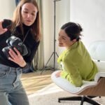 Monica Barbaro Instagram - …and a little @grumpymagazine bts shot by @ashleyaroe and me