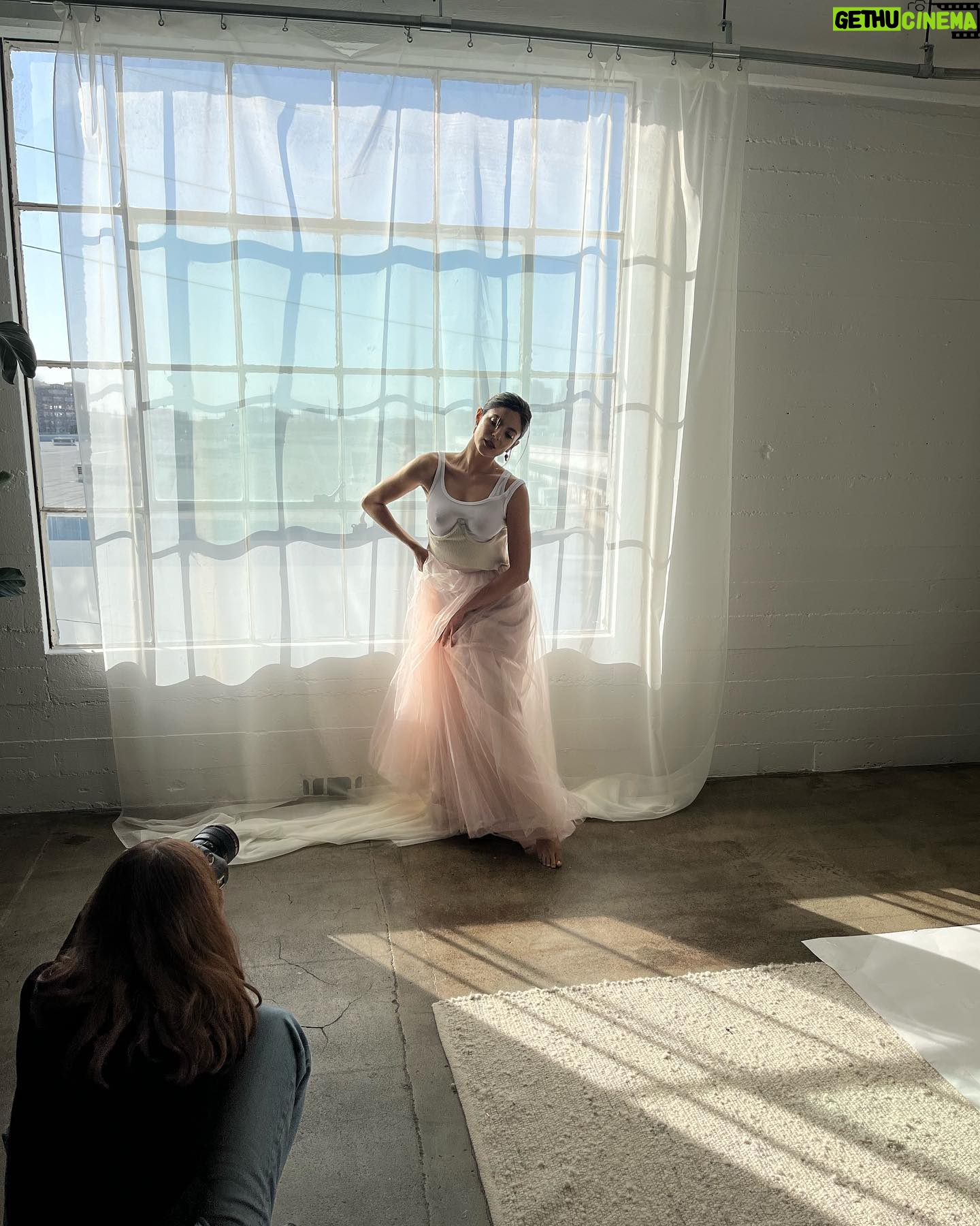 Monica Barbaro Instagram - …and a little @grumpymagazine bts shot by @ashleyaroe and me