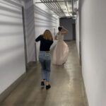 Monica Barbaro Instagram - …and a little @grumpymagazine bts shot by @ashleyaroe and me