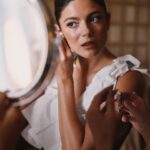 Monica Barbaro Instagram - an epic team of talented unicorns made me up for the Oscars @jeanannwilliams @kateydenno @eddie_cook @nailsbyzola photos by @emiliomadrid