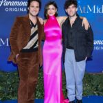 Monica Barbaro Instagram - Of course I had to wear rosa mexicano for the At Midnight premiere 🇲🇽💕 watch it on @paramountplus !