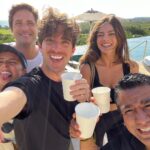 Monica Barbaro Instagram - Can’t even find the words to express how wonderful this film was to make. I love these guys so much. Watch “At Midnight” on Paramount if you wanna feel the love, too. 💕