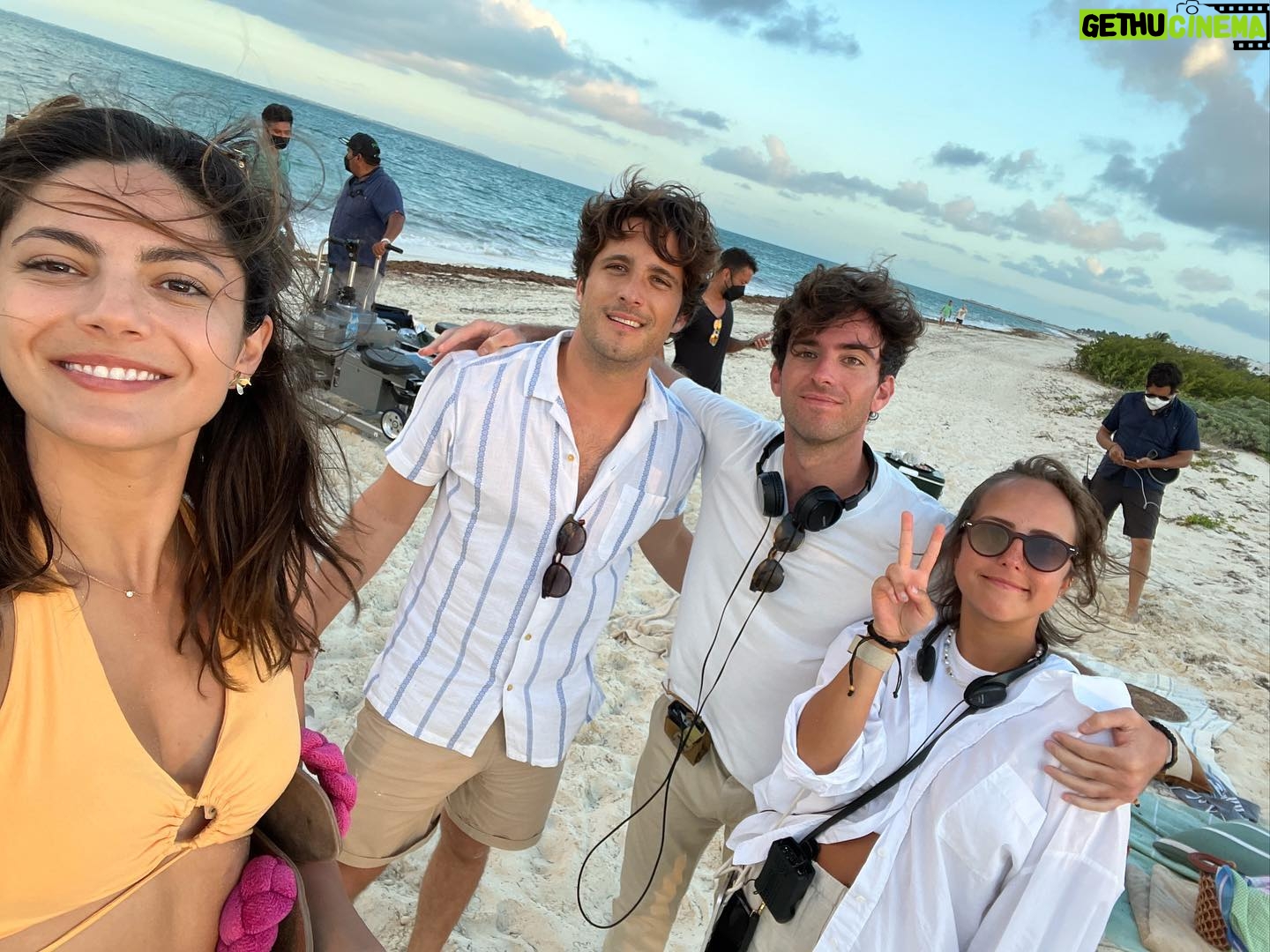 Monica Barbaro Instagram - Can’t even find the words to express how wonderful this film was to make. I love these guys so much. Watch “At Midnight” on Paramount if you wanna feel the love, too. 💕