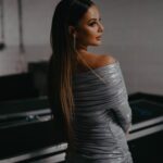 Monika Bagárová Instagram - @katarinaslesar @lukasmachacek dress @martina_pipkova_loudova @lussimakeupartist @so_dominy_high @apart.cz 🤍🎤
