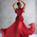 Monique Coleman Instagram - 10 minus 2 = …..exactly 😆 Photographer/Stylist: @michaelwebbernyc Make-up: @veronica_kole Red maxi dress @haleia Silver earrings @haleia Cream detailed blazer @haleia Face Ring: @byvinnik @the_confessional_showroom_nyc @theconfessionalshowroomnyc