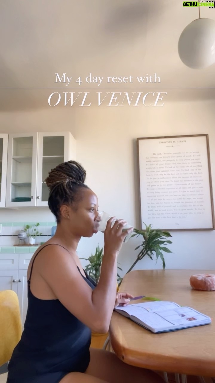 Monique Coleman Instagram - A couple of weeks ago, I was feeling heavy/stuck/cloudy so I decided to try out the @owlvenice 4 Day Reset! It consisted of 3 broths & 3 mylks a day (with the option of food off of an approved list) By the end of day 2 I noticed a significant decline in my sugar cravings and when it was all over, I felt brand new! I had mental clarity, was sleeping better, had tons more energy, and my stomach was no longer bloated. Little did I know, the following week was going to be full of mental and emotional challenges that I would not have been prepared to face if I hadn’t done the reset. I 100% would have eaten ALL of my feelings & inevitably felt worse. If you’re looking for something to help reduce inflammation, curb sugar cravings, heal your gut lining, or just change your habits — I highly recommend the @owlvenice Reset! ✨ Use my code MONIQUE10 for 10% off ✨ owlvenice.com
