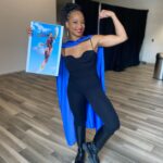 Monique Coleman Instagram – The Annual @lollipoptheater #SuperHero Reveal is one of my favorite events EVER!!! Each year #lollipoptheaternetwork partners with TOP Hollywood costume designers to help hospitalized children unleash their super powers! They co-design a costume & then the kids are photographed by the incomparable @brianbowensmith 🙌🏾 The  image becomes a movie poster and we gather in Beverly Hills to meet the new heroes & see the results 🥹🎬♥️

This year was extra special because the kids got a visit from #Bumblebee @transformersmovie & I got to meet one of my personal heroes @phil_boutte who drew me as #MightyMo 😭♥️

Learn more about the incredible work of @lollipoptheater by visiting lollipoptheater.org