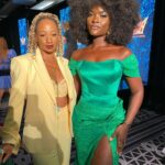 Monique Coleman Instagram – The 6th Annual @heirsofafrika #InternationalWomenofPower awards luncheon was a blessing to everyone who attended!!! We laughed, we cried, we danced, and we healed! We celebrated and adjusted each others crowns so that we can continue to go out into the world and spread more love and light! 

Bless you @koshiemills for casting this incredible vision and seeing it through year after year ✨👑 Thank you to @blackradiancebeauty for keeping us looking fresh throughout the day! And I’m sending so much to all the QUEENS who were in the room & those around the world! See you next year 👑✨👊🏾

Fit Details:

👗@rebeccacrewsofficial @elselingerie 
💎@atranova_by_sheilab 
🙏🏾 @maisonpriveepr_la
