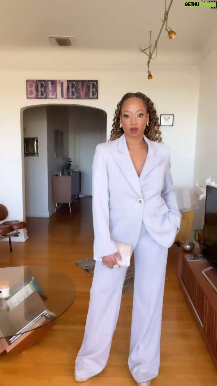 Monique Coleman Instagram - Fit Check • Elle Women in Hollywood Gala 💜✨