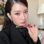 Moon Ga-young Instagram – 🖤 #dgbeauty #dgdevotion #dgaltamoda @dolcegabbana @dolcegabbana_beauty