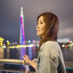 Moon Lau Instagram - 最近到廣州工作，好多嘢玩又好多嘢食🤩 雖然只係得短短幾日，但真係好感謝廣州嘅朋友仔咁熱情又友善！行程匆匆，心中卻是暖暖的♥️ 溫馨提示，天氣轉涼，皮膚都容易因為轉季而乾燥，大家記得出門要帶多件衫同埋飲多啲水呀♥️♥️♥️ Jacket by @misssixty 💋