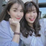 Moon Lau Instagram - 佢話天氣好好個光好靚所以要影相🥰 @christielauu 最後一張個瀏海亂到懷疑人生😂 我常常說，有你在，好幸福。 成長和經歷過後，我們都長大了，但在認真的為工作奮鬥和成熟的努力面對人生同時，我慶幸仍然能在你旁邊一邊笑一邊做最真實的自己。 Hair by Rick @momoavedahair_rick Accessories by @angeladetarot
