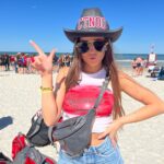 Morgan Simianer Instagram – Good Luck to everyone competing in Daytona! 🤩❤️ 
#fiofmu #wreckem