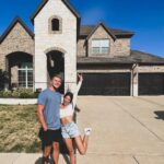 Morgan Simianer Instagram - When I thought of Home I was typically speaking about the people I love…but today I get to have both, my very own Home with the one that feels like Home❤️🥹 cheers @stoneburleson to our next adventure! 😘 I love you!