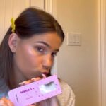Morgan Simianer Instagram - #GRWM 💜 Link in bio to shop! @lashybox.co