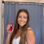 Morgan Simianer Instagram – Get ready with me to *hopefully* change my last name! I need a mood boost to go to the DMV again so I’m wearing my Yes I Am Bloom Up! fragrance by @cacharelparfums – it is the perfect mix of fizzy, floral & fruity and gives me an instant burst of confidence 🌸 #CacharelPartner #YesIAmBloomUp #CacharelSummer