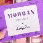 Morgan Simianer Instagram - Limited edition collaboration LashyBox with Morgan Simianer! WE’RE OBSESSED with everything in this box! 3 pairs of lashes, a glitter palette, a lash comb, lash liner, and a cute makeup bag to keep it all together! 💜 📸: @golden_beauty_doll