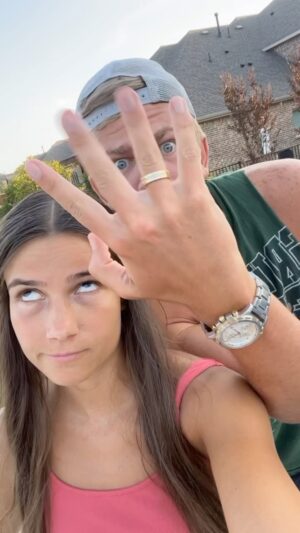 Morgan Simianer Instagram - Can’t believe I am your wife for life! 🥺🤍💍