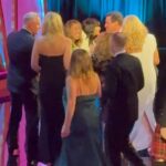 Motsi Mabuse Instagram – About Last night first of all congratulations to the @bbcstrictly family for this award . I definitely know how much absolutely everyone puts everything in this show . Well done @sarahjamesface doing all that expecting absolutely wow .. it’s so amazing being part of something so special. Loved going to the @bafta with my sister @otimabuse turning every reason to london a family event ❤️❤️🙌🏾. Thank you  uncle @mariusiepure  for holding the fort 👍🏾👍🏾🙏🏾👌🏾. Team Oti 
@thembithems & @edmundbossmanhair  Thank you for the glam .  Now back to unpacking boxes 📦 and moving . I am so so so looking forward to our semifinal @letsdance  I am genuinely sad knowing that it’s all coming to an end soon . It’s been an amazing season . 

#AwardSeason2024 #RedCarpetReady #GlamNight #CelebratingExcellence #StarStuddedEvening #BestDressed #TrophyLife #EleganceAndAwards #CheersToWinners #AwardWeekendVibes #strictlycomedancing #letsdance  #BAFTATVAwards with @pandocruises 
@BAFTA @gettyentertainement