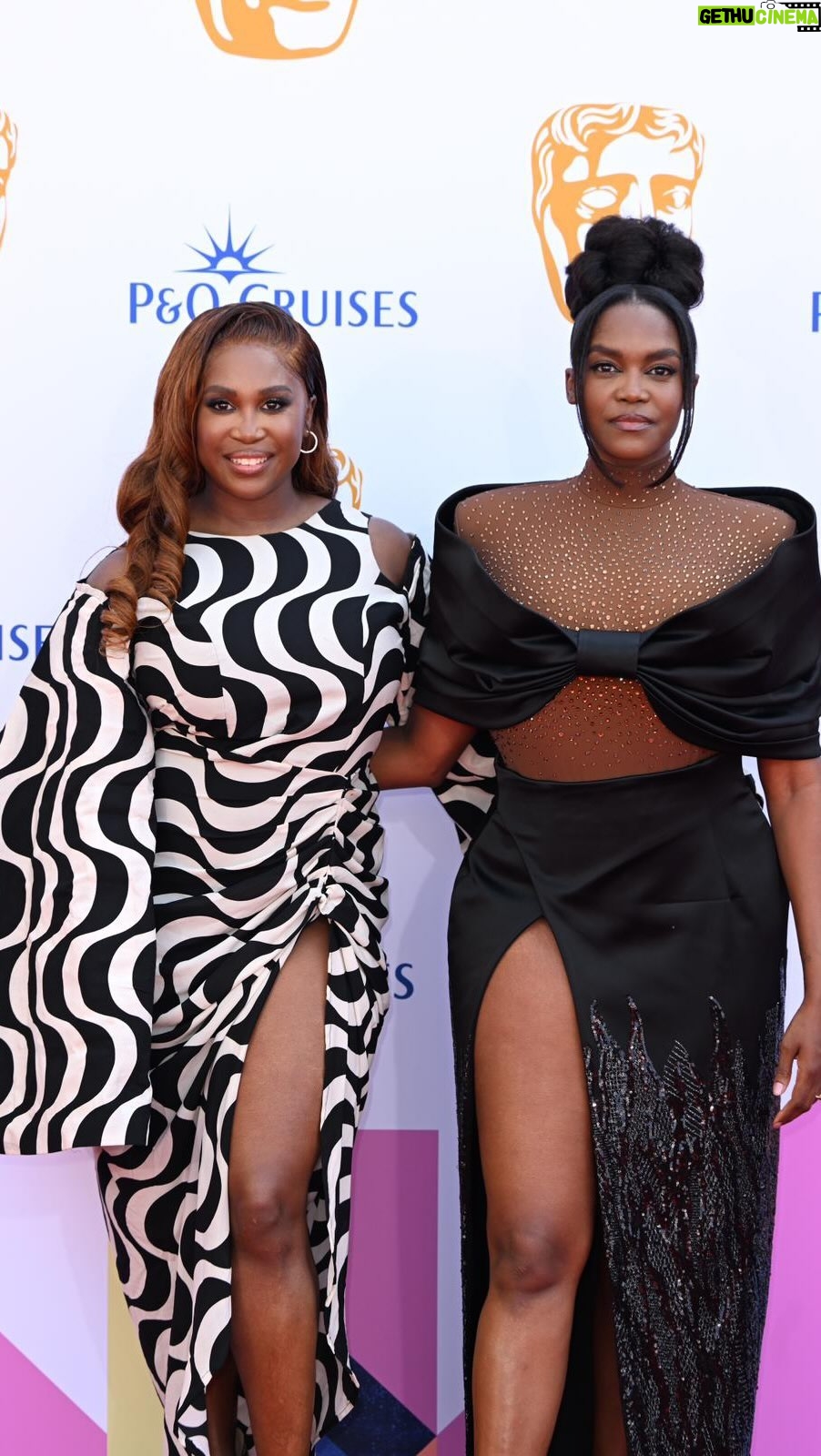 Motsi Mabuse Instagram - Redcarpet BAFTA vs Reality πππππππΎππΎβ€οΈβ€οΈβ€οΈ back to it business ππππΎππΎππΎ Dancing through life side by side, always my sister, forever my friend. Hereβs to more laughs, more dances, and endless memories together. π #Sisterhood #MabuseMagic #DanceSisters #FamilyGoals #SistersByHeart #unbreakablebond