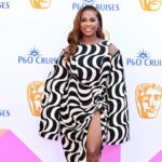 Motsi Mabuse Instagram – About Last night first of all congratulations to the @bbcstrictly family for this award . I definitely know how much absolutely everyone puts everything in this show . Well done @sarahjamesface doing all that expecting absolutely wow .. it’s so amazing being part of something so special. Loved going to the @bafta with my sister @otimabuse turning every reason to london a family event ❤️❤️🙌🏾. Thank you  uncle @mariusiepure  for holding the fort 👍🏾👍🏾🙏🏾👌🏾. Team Oti 
@thembithems & @edmundbossmanhair  Thank you for the glam .  Now back to unpacking boxes 📦 and moving . I am so so so looking forward to our semifinal @letsdance  I am genuinely sad knowing that it’s all coming to an end soon . It’s been an amazing season . 

#AwardSeason2024 #RedCarpetReady #GlamNight #CelebratingExcellence #StarStuddedEvening #BestDressed #TrophyLife #EleganceAndAwards #CheersToWinners #AwardWeekendVibes #strictlycomedancing #letsdance  #BAFTATVAwards with @pandocruises 
@BAFTA @gettyentertainement