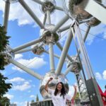 Mounia Lamkimel Instagram - خلي قلبك ابيض وربي غيفرجها🤍 #atonium #atonium🇧🇪 #atoniumbrussels #mounialamkimel #mounia_lamkimel #مونية_لمكيمل #bruxelles