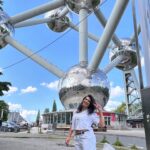 Mounia Lamkimel Instagram - خلي قلبك ابيض وربي غيفرجها🤍 #atonium #atonium🇧🇪 #atoniumbrussels #mounialamkimel #mounia_lamkimel #مونية_لمكيمل #bruxelles