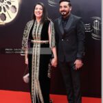 Mounia Lamkimel Instagram – @marrakechfilmfestival 
💍: @naamanadil 
👗: @zor.creations 
👔: @zaim_lux 
#marrakechfilmfestival 
#red_carpet 
#20th #edition #mounia_lamkimel #mounialamkimel #مونية_لمكيمل #couple #couples #couplephotography #festival #vibes