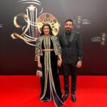 Mounia Lamkimel Instagram – @marrakechfilmfestival 
💍: @naamanadil 
👗: @zor.creations 
👔: @zaim_lux 
#marrakechfilmfestival 
#red_carpet 
#20th #edition #mounia_lamkimel #mounialamkimel #مونية_لمكيمل #couple #couples #couplephotography #festival #vibes