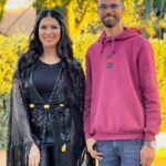 Mounia Lamkimel Instagram - Partners 🖤✔️ @naamanadil @rachid.asry @mostapha_smihri Tenue :l’adorable @zor.creations Maquillage et coiffure : le talentueux @halim_barakat_official #couple #couples #couplelove #black #blacklove #husbandandwife #ihavethebesthusband #mounialamkimel #mounia_lamkimel #adilnaaman #adil_naaman #machy #machymachy #newbalance #newlook #actor #actress #actresses