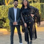 Mounia Lamkimel Instagram - Partners 🖤✔️ @naamanadil @rachid.asry @mostapha_smihri Tenue :l’adorable @zor.creations Maquillage et coiffure : le talentueux @halim_barakat_official #couple #couples #couplelove #black #blacklove #husbandandwife #ihavethebesthusband #mounialamkimel #mounia_lamkimel #adilnaaman #adil_naaman #machy #machymachy #newbalance #newlook #actor #actress #actresses