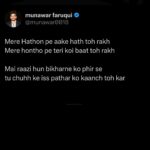 Munawar Faruqui Instagram – “Kaanch” 

#munawarfaruqui