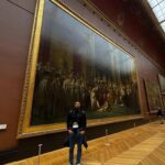 Murilo Cezar Instagram – sendo feliz no Louvre