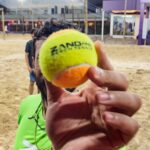 Murilo Cezar Instagram - assim começamos a temporada com a @zandbeachtennis | modelo do @antomiramos BRUXO. você que está pela Riviera não deixe de ir no novo @beachtennisclubriviera #beachtennis