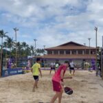 Murilo Cezar Instagram – que experiência incrível! jogar um torneio de beach tênis em casa. foi um baita desafio, e com certeza terão próximos. valeu meu parceiro 👊🏻