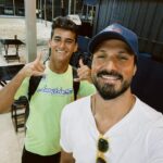 Murilo Cezar Instagram – que experiência incrível! jogar um torneio de beach tênis em casa. foi um baita desafio, e com certeza terão próximos. valeu meu parceiro 👊🏻
