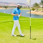 Mustafa Al abd ullaah Instagram - اول تجربة حقيقة الي مع أعز الاصدقاء في لعبة الغولف وكانت من اجمل الرياضات التي مارستها في حياتي @hamed.aljamal @aylaoasis