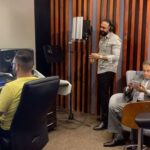 Mustafa Al abd ullaah Instagram - من كواليس تسجيل اغنية اغنية طار القلب مع سفير الاغنية العراقية سعدون جابر والموزع الراقي احمد المهندس