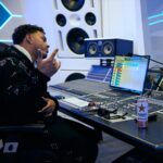 Myke Towers Instagram – Studio sessions with @rockstarenergy #RockstarFocus #RockstarEnergy