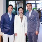 Myolie Wu Instagram - Some behind the scenes, Mr Brunello checking Mr Lee’s suit to perfection 😄, so happy to meet many friends and fans too! ❤️🇮🇹 @brunellocucinelli @brunellocucinelli_brand #brunellocucinelli #milanfashionweek2024