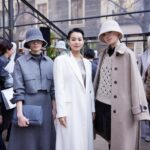 Myolie Wu Instagram – Some behind the scenes, Mr Brunello checking Mr Lee’s suit to perfection 😄, so happy to meet many friends and fans too! ❤️🇮🇹 @brunellocucinelli @brunellocucinelli_brand 
#brunellocucinelli
#milanfashionweek2024