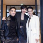 Myolie Wu Instagram – Some behind the scenes, Mr Brunello checking Mr Lee’s suit to perfection 😄, so happy to meet many friends and fans too! ❤️🇮🇹 @brunellocucinelli @brunellocucinelli_brand 
#brunellocucinelli
#milanfashionweek2024