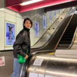 Myolie Wu Instagram – When you see yourself in MTR station 😛💚 @lifenutrition 
#lifenutrition 
#樂怡善NMN
#世衞註冊NMN
#煥齡時光肌