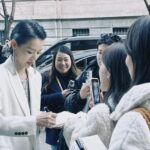 Myolie Wu Instagram – Some behind the scenes, Mr Brunello checking Mr Lee’s suit to perfection 😄, so happy to meet many friends and fans too! ❤️🇮🇹 @brunellocucinelli @brunellocucinelli_brand 
#brunellocucinelli
#milanfashionweek2024