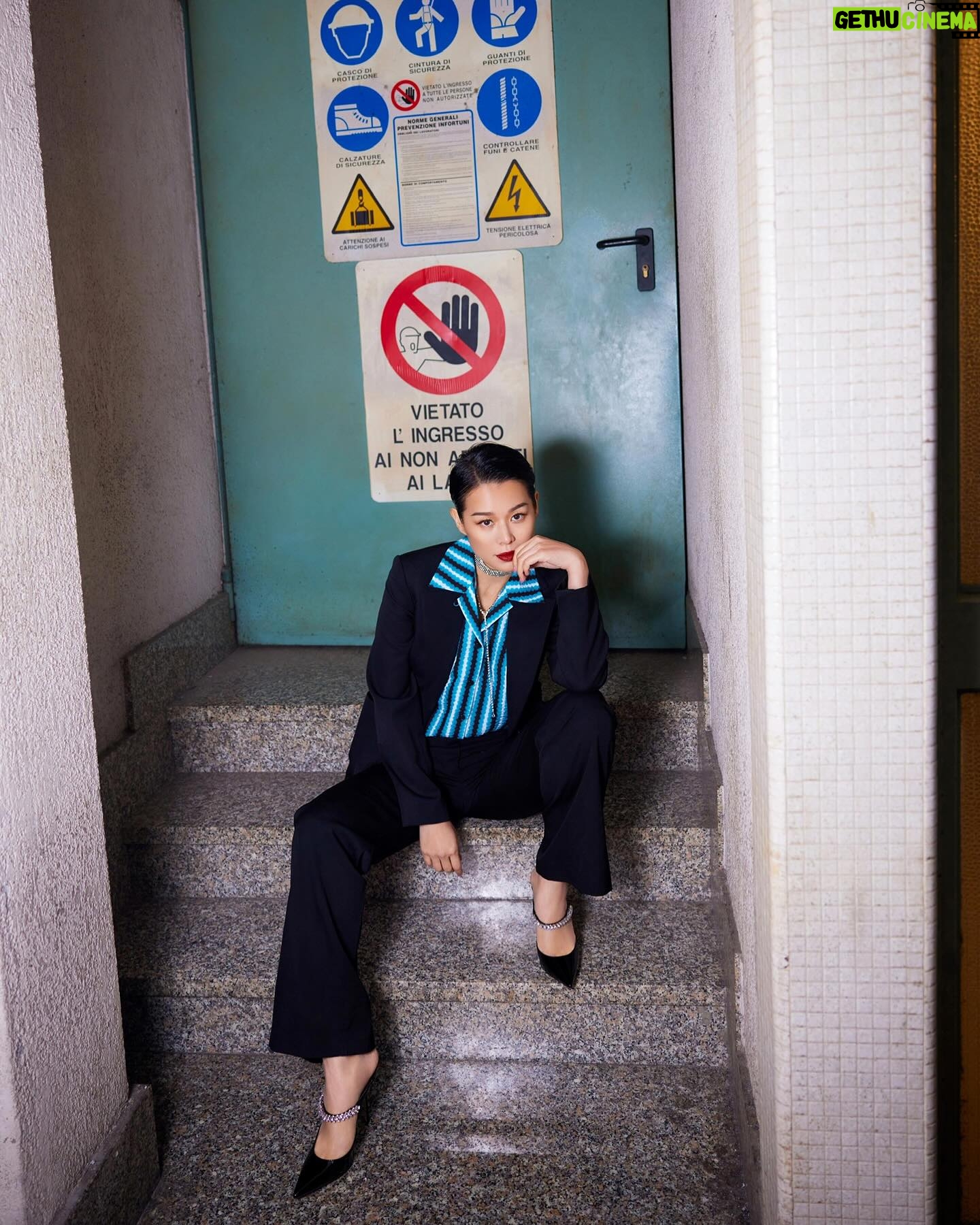 Myolie Wu Instagram - Magazine shoot in Milano 📸 🇮🇹 #LEON