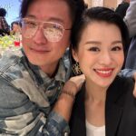 Myolie Wu Instagram - Big congratulations to Bowie and Ben for the 100 days of little Hayven, 祝小寶寶身體健康，聽聽話話，錫曬媽咪爹爹， thank you for having us! 👶🏻❤️ 好開心見到好多好朋友，最開心見返我的野蠻奶奶！ ❤️❤️ @_bowiecheung @benontheroad @yogooloo #袁咕碌