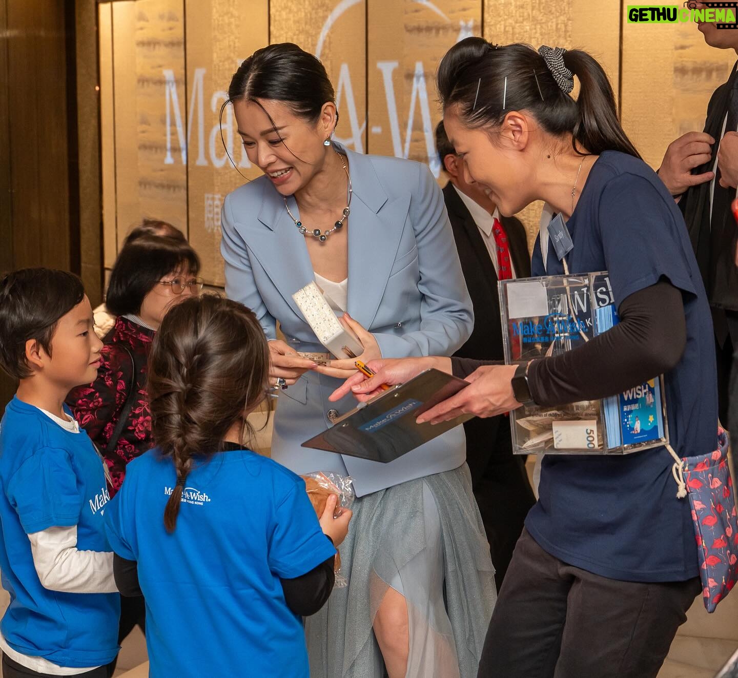 Myolie Wu Instagram - Thank you @makeawishhk for inviting us to their 25th Anniversary Gala Dinner💫 I was really touched to witness how wishes created hopes and changed the lives of children with critical illnesses and especially their families. Among all the heartwarming moments, Ryan’s wish was truly awe-inspiring. Despite battling two types of cancer, he still yearned for exploring the world using his own feet. With the support of Make-A-Wish Hong Kong, his wish of owning a road bike came true🚲 His heartfelt desire to use this bike to raise funds for other Wish Children and fulfill more beautiful Wishes impressed me a lot too. ❤️ Let’s spread more love together and make our world a even better place💖 @hakkaphil @colleenmcyu Learn more about Make-A-Wish Hong Kong here: https://makeawish.org.hk/ #HopeBeginsWithYou #25YearsOfWishes #makeawishhk